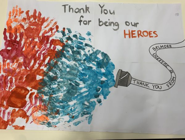 St Chrisopher's Belmore Thank you card