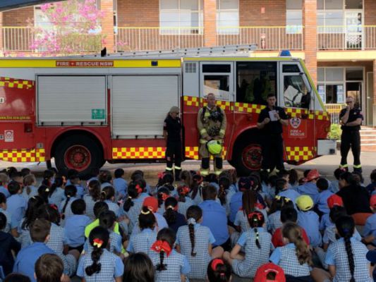 St Chrisopher's Belmore fire safety talk